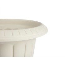 Cache-pot Verre Beige Plastique 35 x 34,7 x 35 cm (10 Unités)