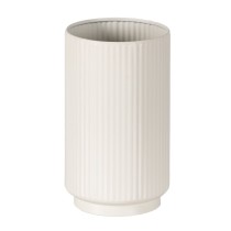 Set de pots de fleurs Crème Fer 16,5 x 16,5 x 28 cm (2 Unités)