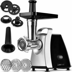 Mincer Clatronic FW 3803 Black Silver Stainless steel 1000 W