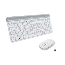 clavier et souris Logitech 920-009197 Blanc Italien QWERTY