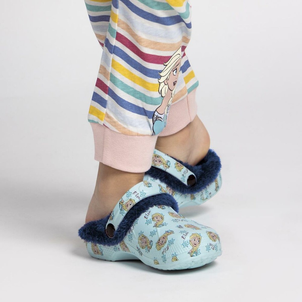 Chaussons Frozen Bleu clair