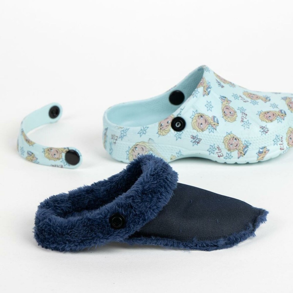 Chaussons Frozen Bleu clair