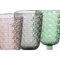 Set de Verres Home ESPRIT Noir Rouge Vert Verre 285 ml (6 Unités)