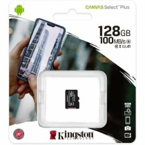 Carte Mémoire Micro SD avec Adaptateur Kingston Canvas Select Plus 128 GB