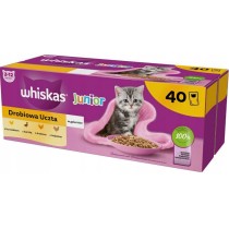 Aliments pour chat Whiskas Junior 40 x 85 g