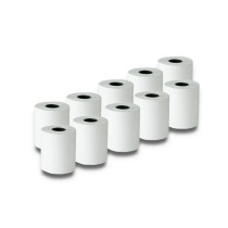 Rouleau de Papier Thermique Qoltec 51895 10 Unités Blanc 57 mm 30 m