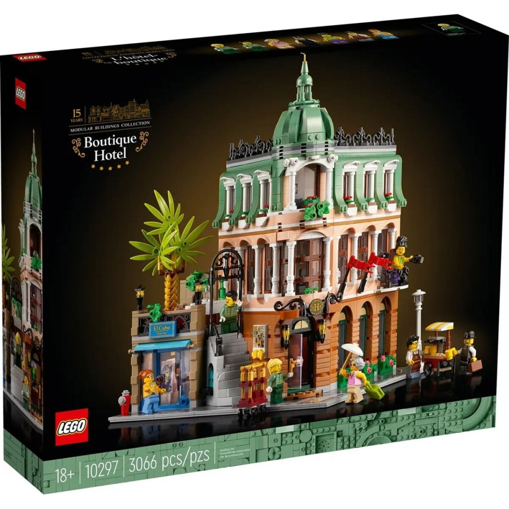 Construction set Lego BOUTIQUE HOTEL Black