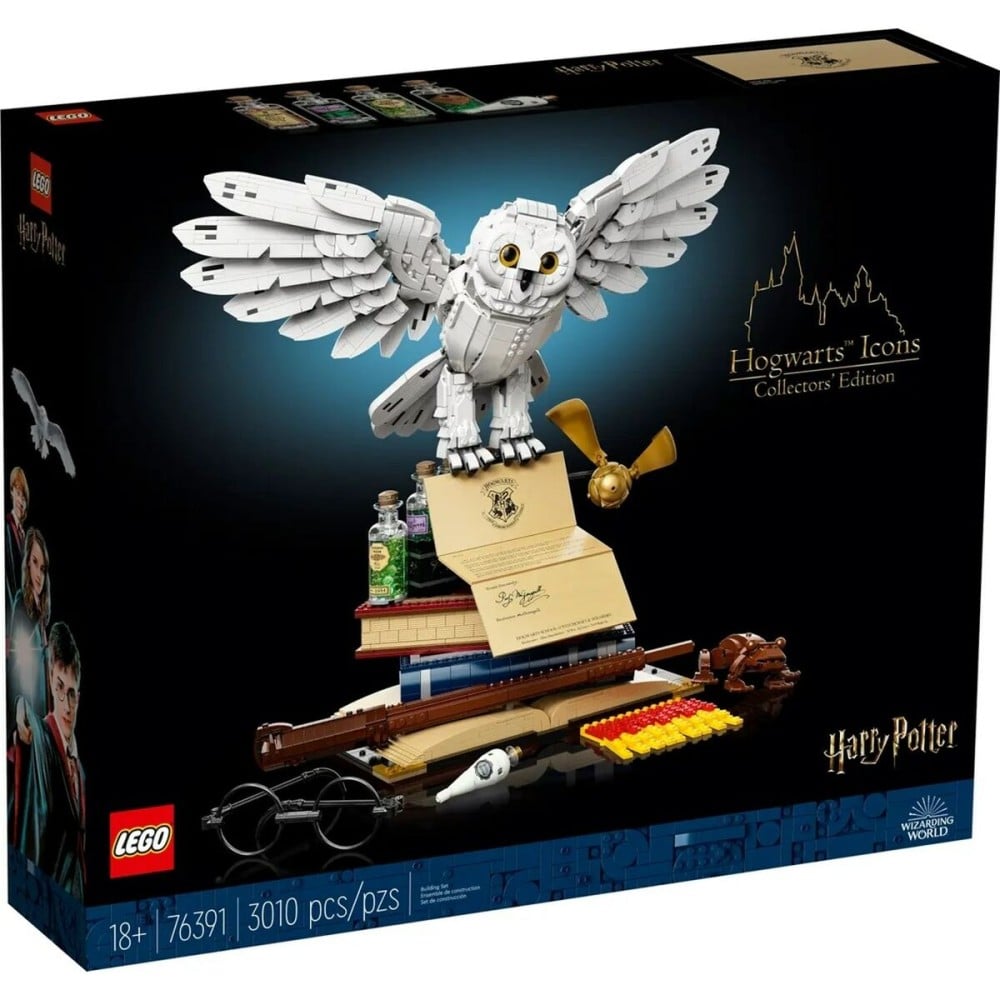 Konstruktionsspiel Lego HOGWART ICONOS - EDICION COLECCIONISTA Schwarz