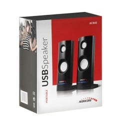 PC Speakers AudioCore AC860 Black 4 W