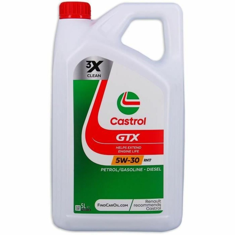 Huile de moteur Castrol GTX Essence Diesel 5W30 5 L