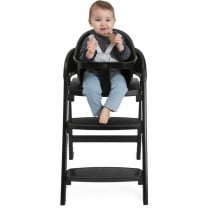 Highchair Chicco Crescendo Lite cairo coal Black Stainless steel