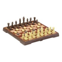 Échecs et dames Cayro 453 Plastique Magnétique