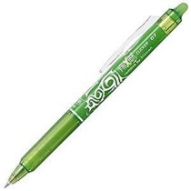 Crayon Pilot Frixion Clicker Encre effaçable Vert 0,4 mm 12 Unités