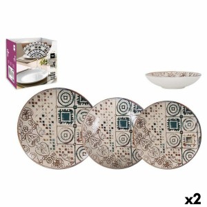 Assietes Inde Creta Porcelaine (2 Unités)