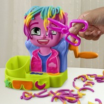 Knetspiel Play-Doh Playdoh Bunt Zubehör 6 Dosen Friseur (1 Stück)