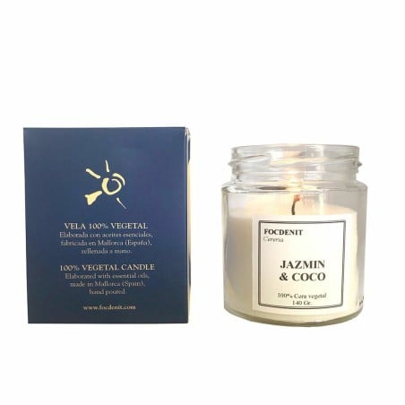 Candle Focdenit Vela Rosca Coconut Jasmine (1 Unit)