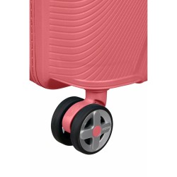 Koffer für die Kabine American Tourister Starvibe Spinner Rosa 41 L 55 x 40 x 20 cm