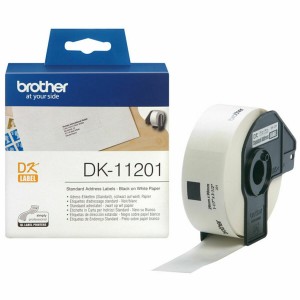 Etiquettes pour Imprimante Brother DK11201 Blanc