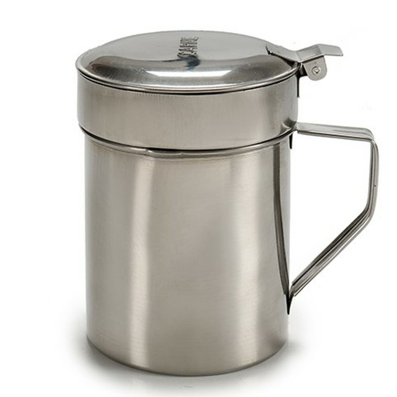 Oil pot for Meat or Fish Silver Stainless steel 500 ml (24 Units)