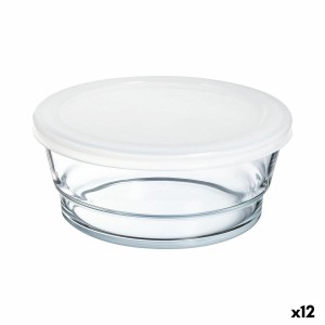 Panier-repas rond avec couvercle Arcoroc So Urban Bicolore verre 1,1 L (12 Unités)