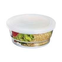 Panier-repas rond avec couvercle Arcoroc So Urban Bicolore verre 1,1 L (12 Unités)