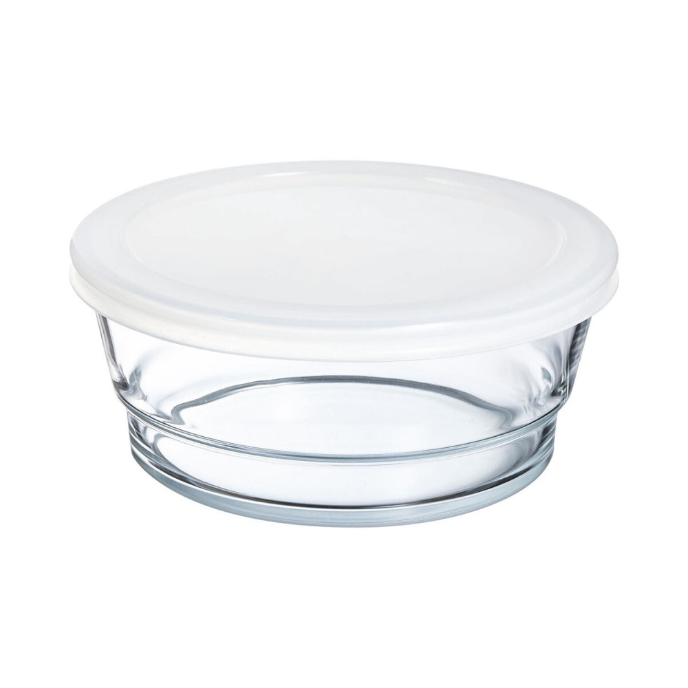 Round Lunch Box with Lid Arcoroc So Urban Bicoloured Glass 1,1 L (12 Units)