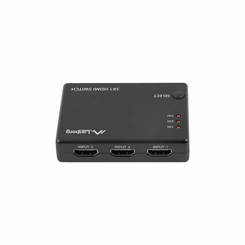 Switch HDMI Lanberg SWV-HDMI-0003 Noir