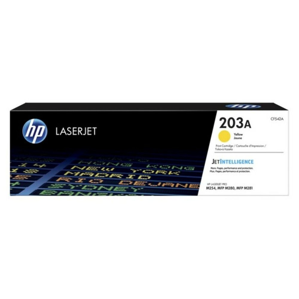 Toner original HP CF542A Jaune