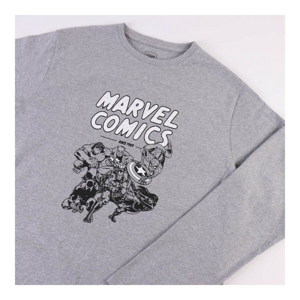 Pyjama Marvel Gris (Adultes) Homme