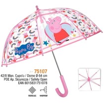 Parapluie Peppa Pig Perletti Fibre de Verre Ø 64 cm Enfant