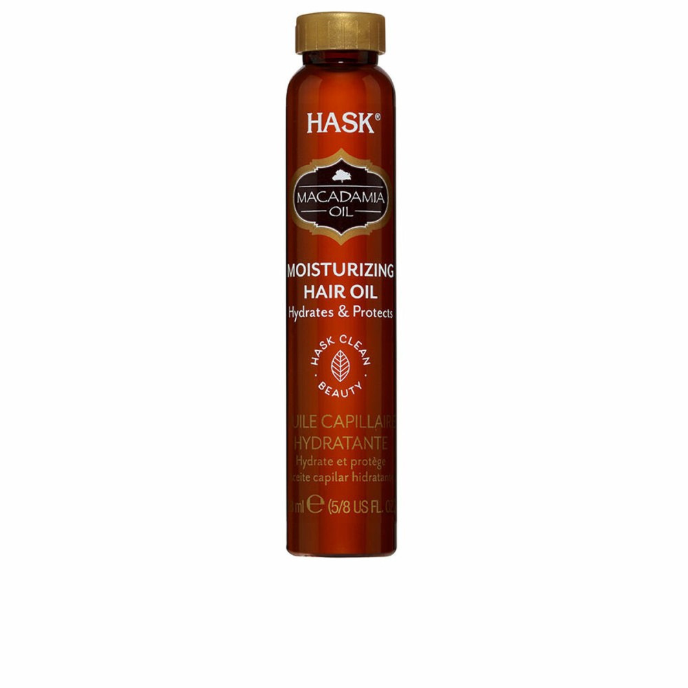 Haaröl HASK MACADAMIA OIL 18 ml Feuchtigkeitsspendend