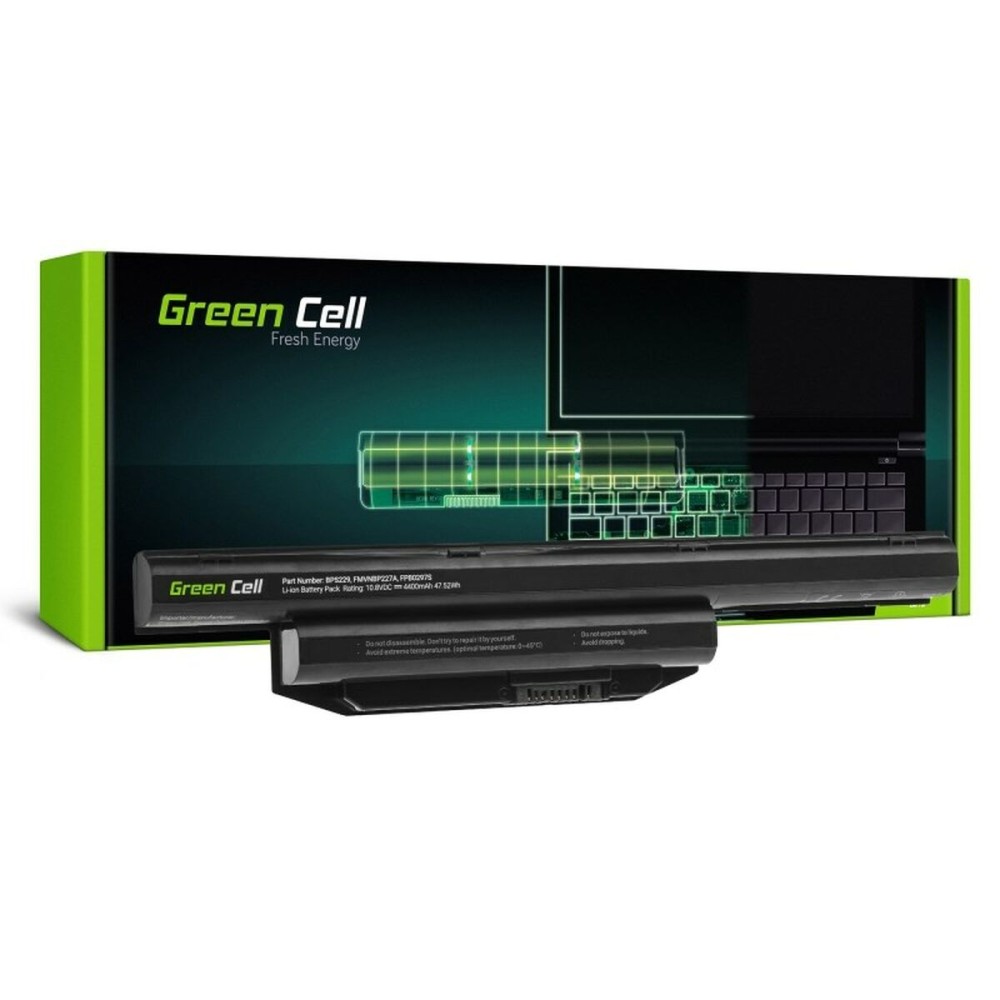 Laptop-Akku Green Cell FS31 Schwarz 4400 mAh