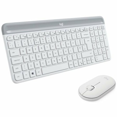 Tastatur Logitech 920-009197 Weiß QWERTY