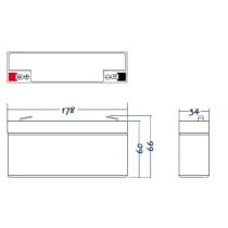 Batterie pour Système d'Alimentation Sans Interruption Green Cell AGM18 12 V