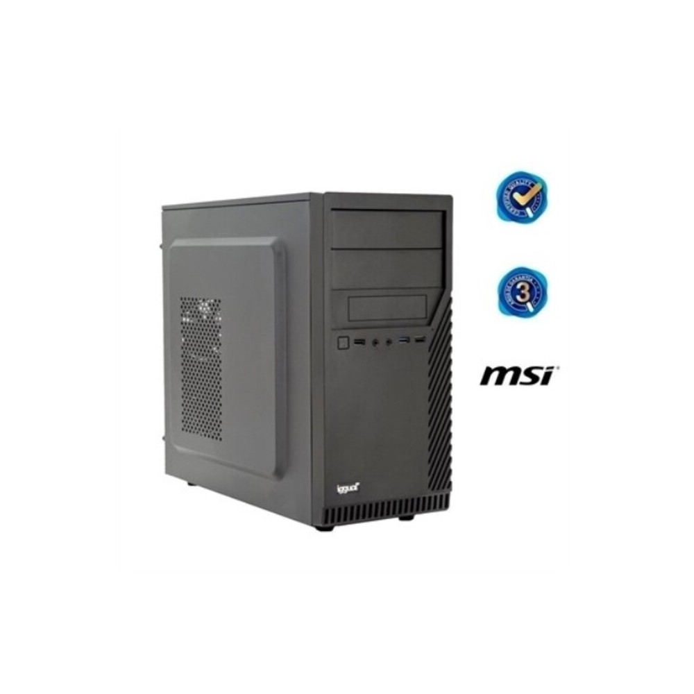 Desktop PC iggual PSIPCH511 i5-10400 16 GB RAM 480 GB SSD 16 GB RAM 480 GB SSD Black