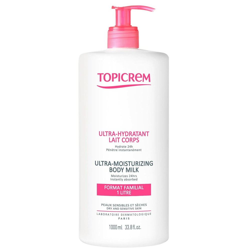 Body Lotion Topicrem Uh Moisturizing 1 L