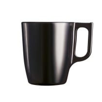 Tasse mug Luminarc Flashy Noir 250 ml verre (6 Unités)