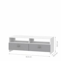 TV-Möbel FINBNT12T16 95 x 34,6 x 35,8 cm Holz