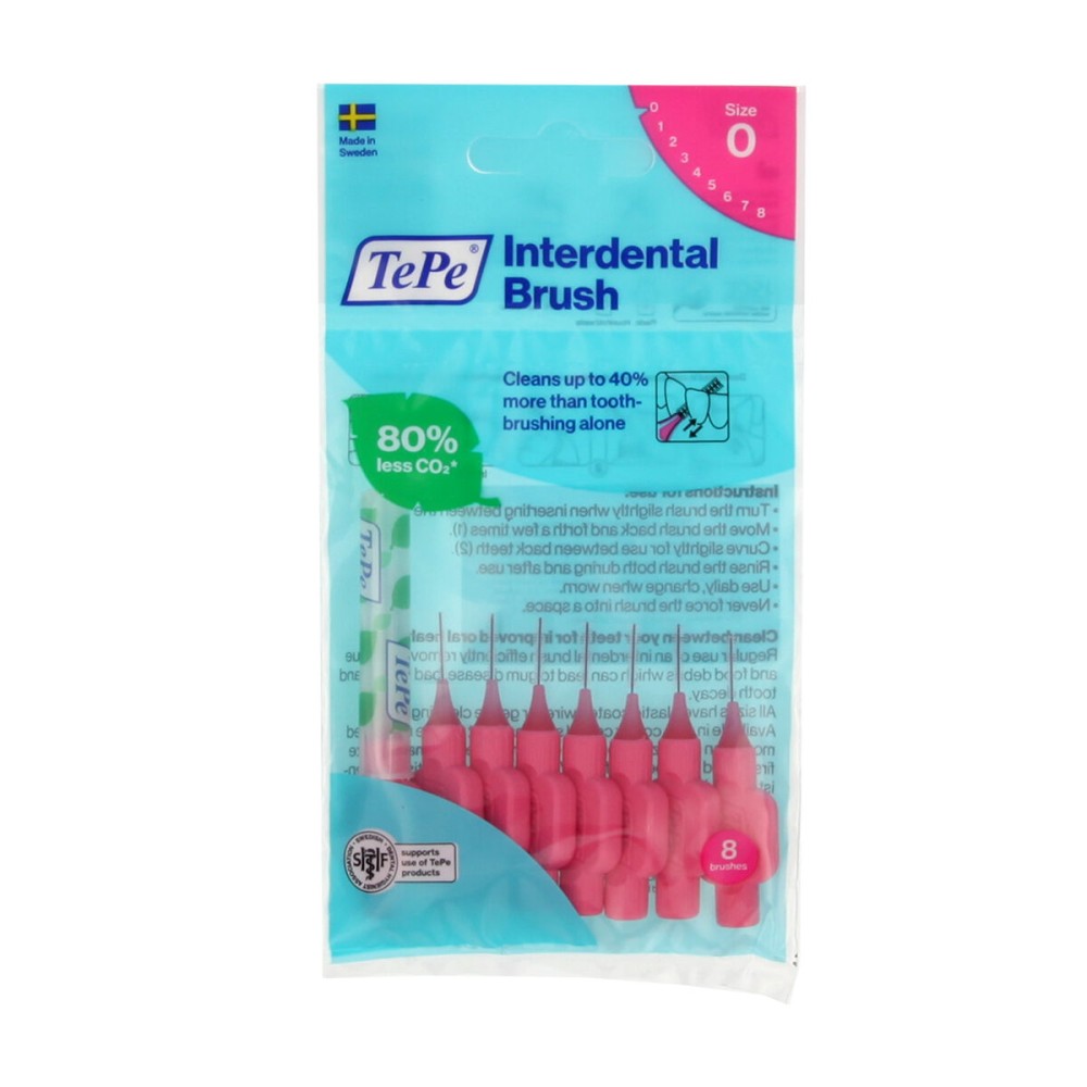 Interdentalbürsten Tepe Rosa (8 Stücke)