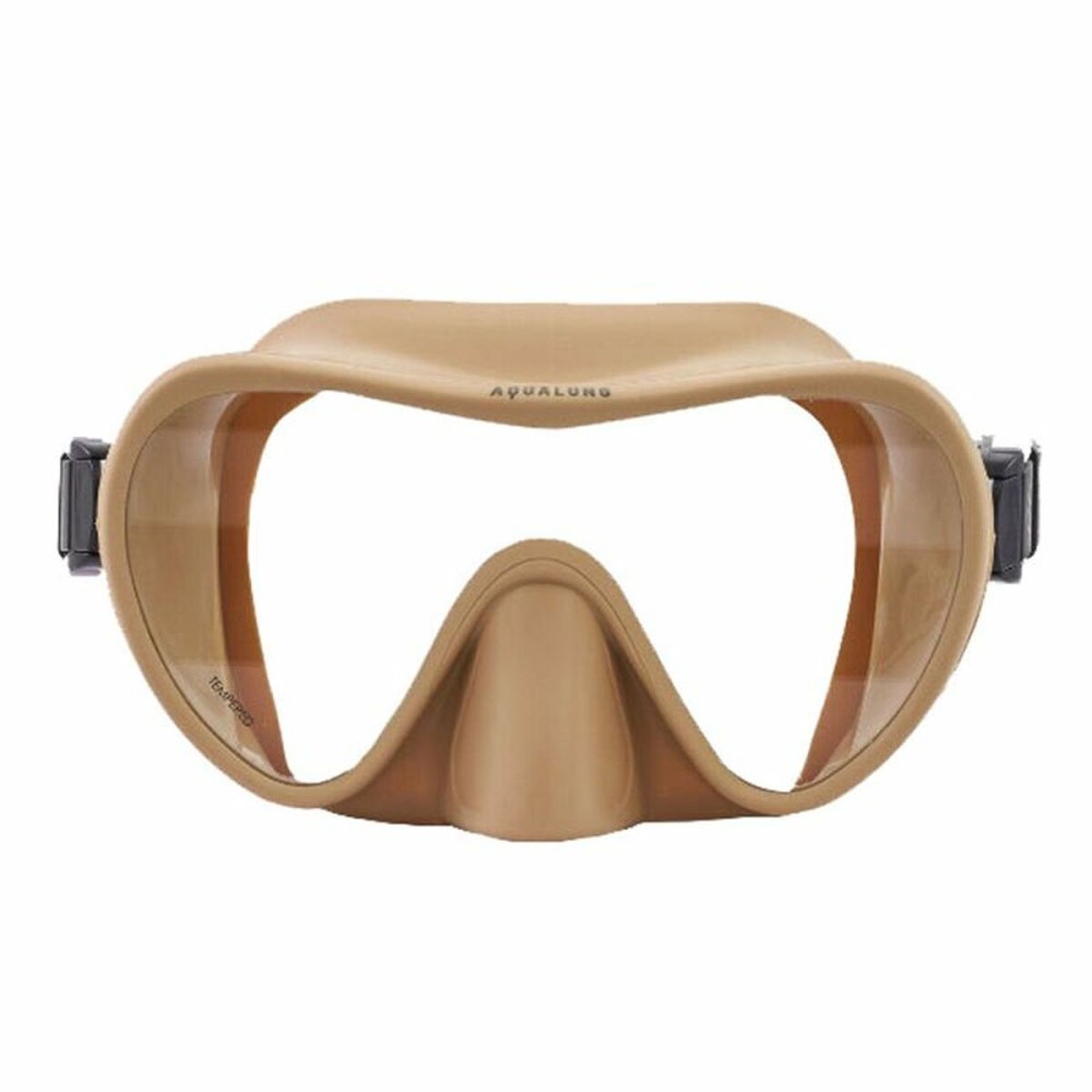 Diving Mask Aqua Lung Sport Nabul Brown Multicolour