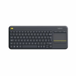 Keyboard Logitech K400 Plus Tv Black Spanish Qwerty QWERTY