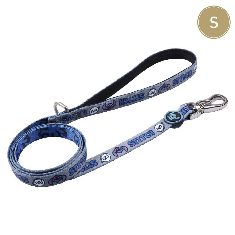 Laisse pour Chien Stitch Bleu foncé S