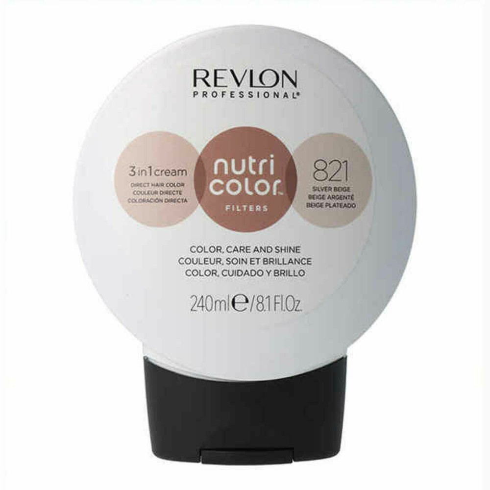 Teinture permanente Nutri Color Revlon 7258709821 821 Beige Nº 821 240 ml (240 ml)