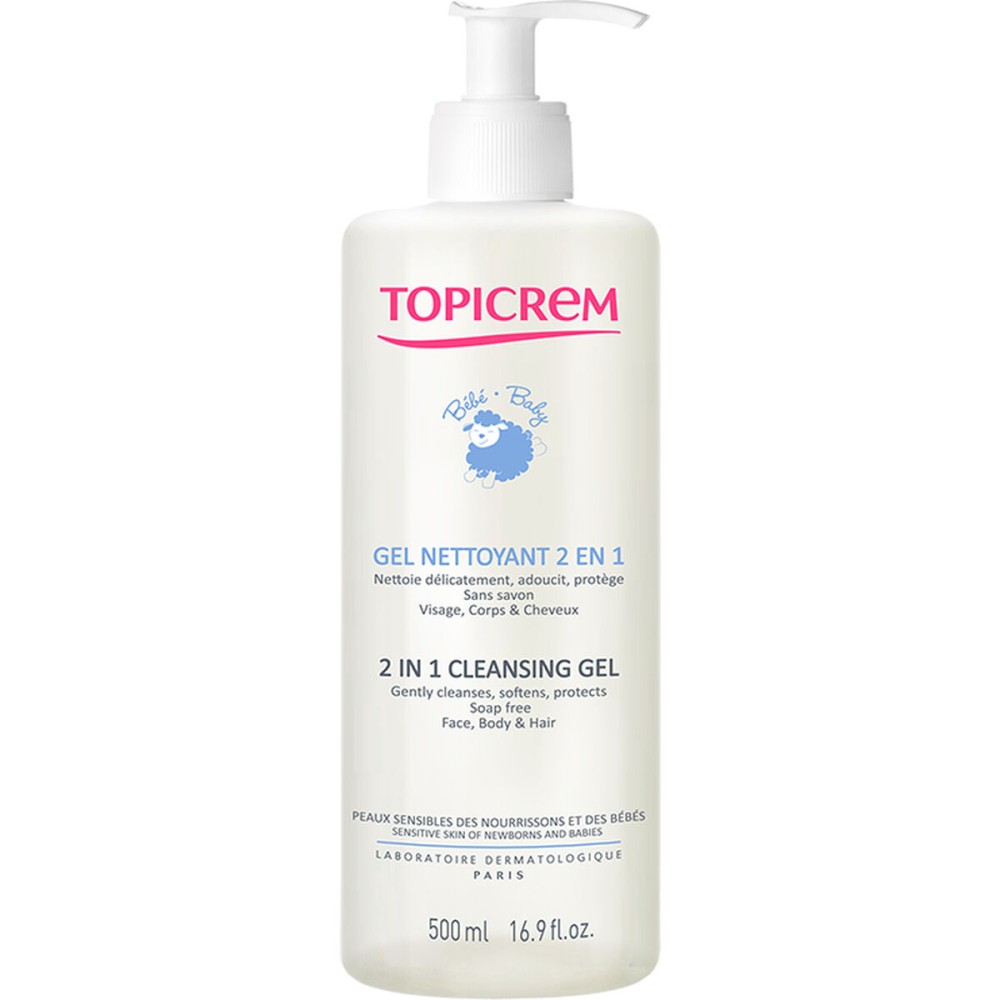 Duschgel Topicrem Baby 2-in-1 500 ml