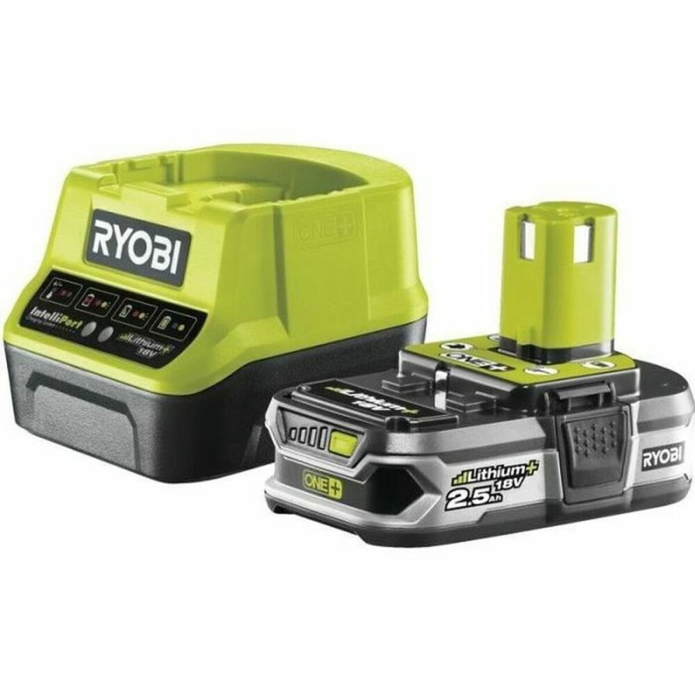 Ladegerät und wiederaufladbarer Akku Ryobi RC18120-125 Litio Ion 2,5 Ah 18 V