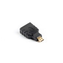 Adaptateur Micro HDMI vers HDMI Lanberg AD-0015-BK Noir