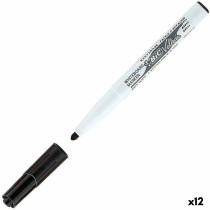 Marqueur Bic Velleda 1741 Tableau blanc Noir (12 Unités)