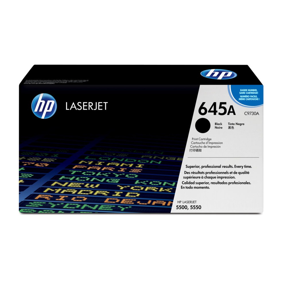 Toner original HP 645A Noir