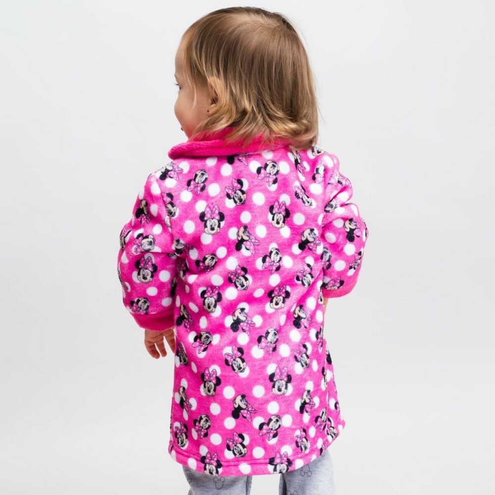 Kinder-Morgenmantel Minnie Mouse Rosa