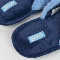 House Slippers Stitch Blue